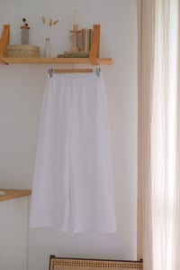 Image 1 of Panta ampi in 100% lino (+ colori)