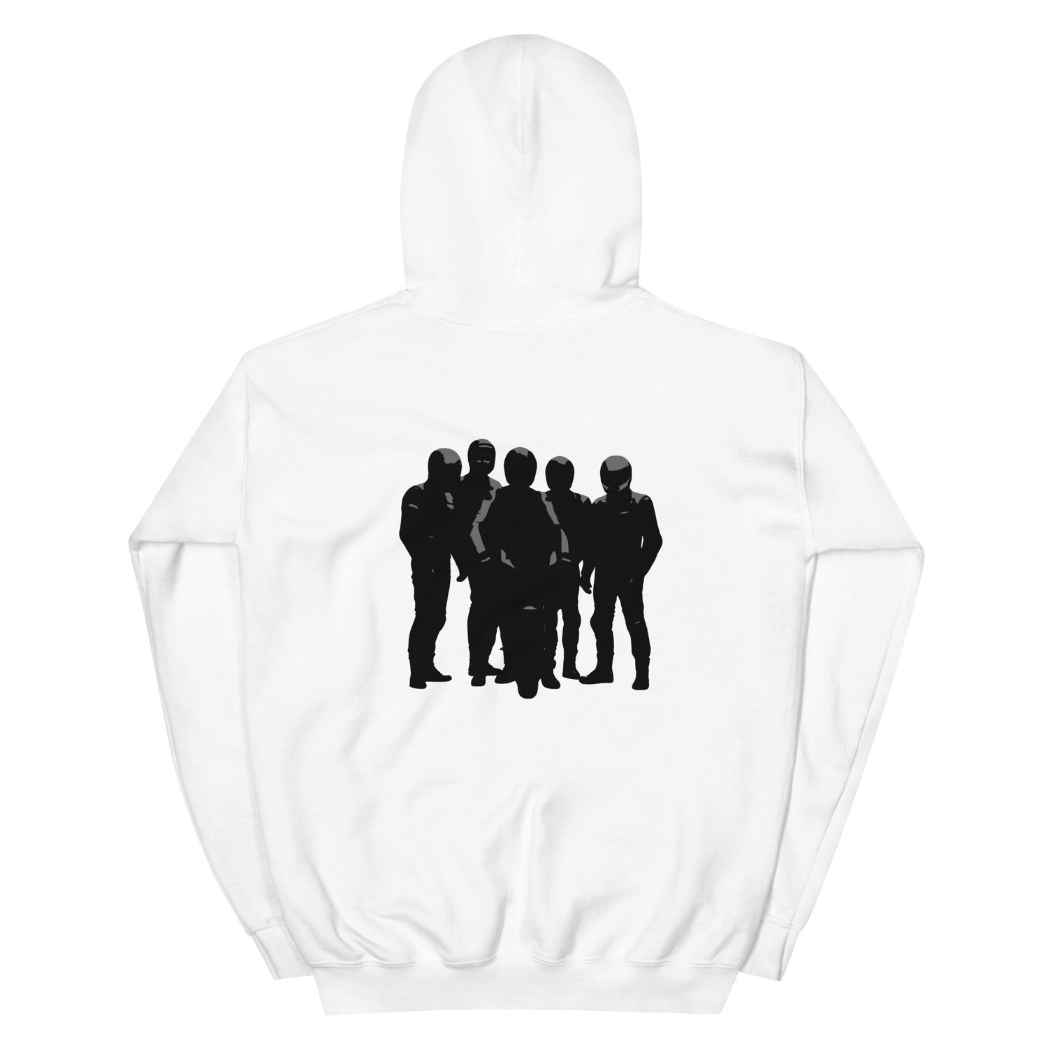 Image of Officially licensed demon family with back design Unisex Hoodie