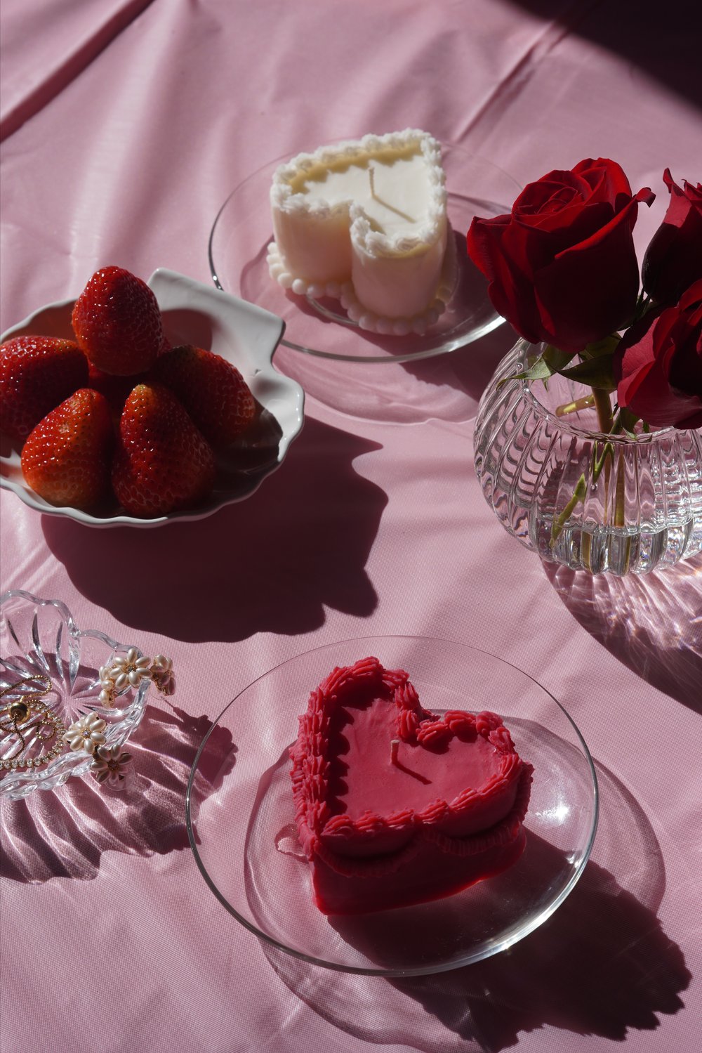 Image of Heart Cake Candle