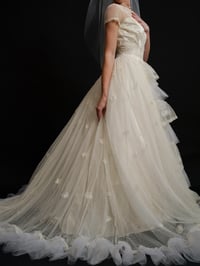 Image 1 of 1950s Swiss Dot & Lace 