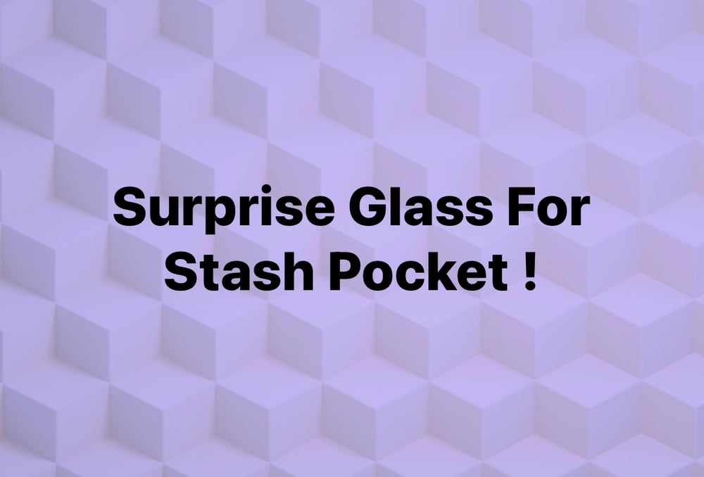 Image of Surprise Glass for Budnana Pocket 