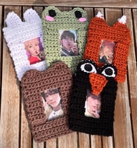 Animal Crochet Photocard Holders 