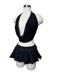 Image 1 of Anayla Scoop Halter Top