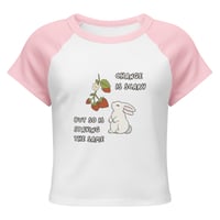 Image 1 of "Change is scary" Micro Baby Tee