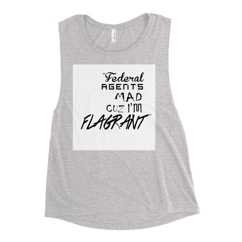 Image of RJ Rhonda Jane X Flagrant City Federal Agents Tank Top