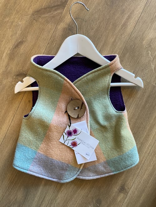 Image of Kids Woollen Blanket Vests 