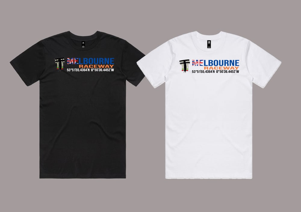 Image of Melbourne Raceway Co-Ordinates T-Shirt copy