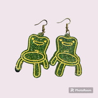Froggy Chair Earrings 🐸