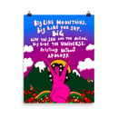 Image 2 of Existing without apology /Poster