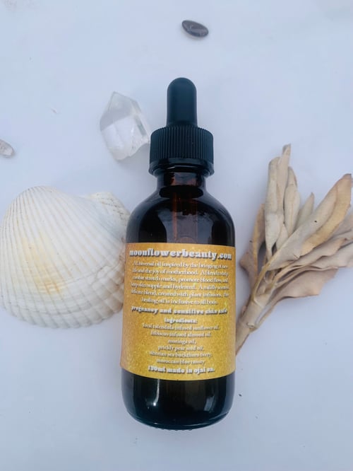 Image of Cocoon Oil Hydrating Organic Body Oil sensitive skin safe 