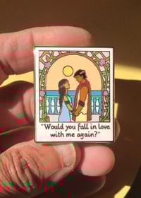 Image 1 of Odysseus & Penelope Polaroid Pin + Mini Print