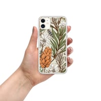 Image 6 of Art Nouveau Inspired Light and Airy Boho Floral Sketch Clear Case for iPhone®