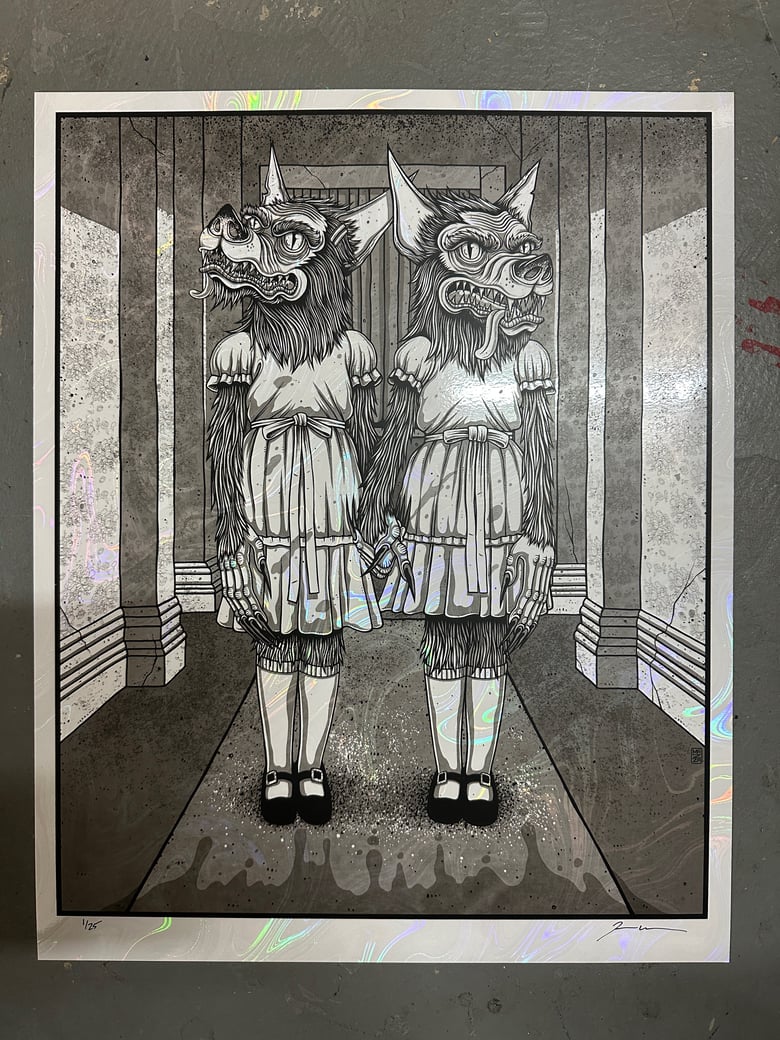 Image of Wolf Twins - Art Print