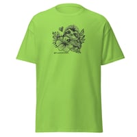 Image 5 of Sloth Holding Tropical Flower Shirt Art by Crystal Ann Quinn