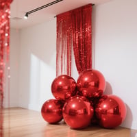 Image 2 of Red Giant Foil Balloons 