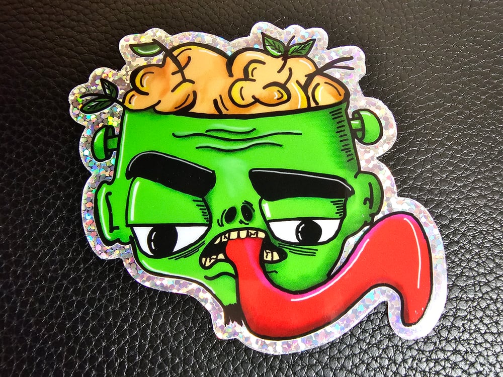 Image of Mush Brain Sticker