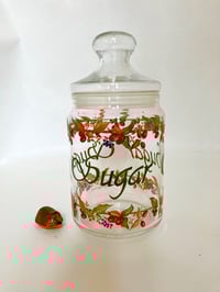 Image 2 of 1980s Glass Sugar Canister