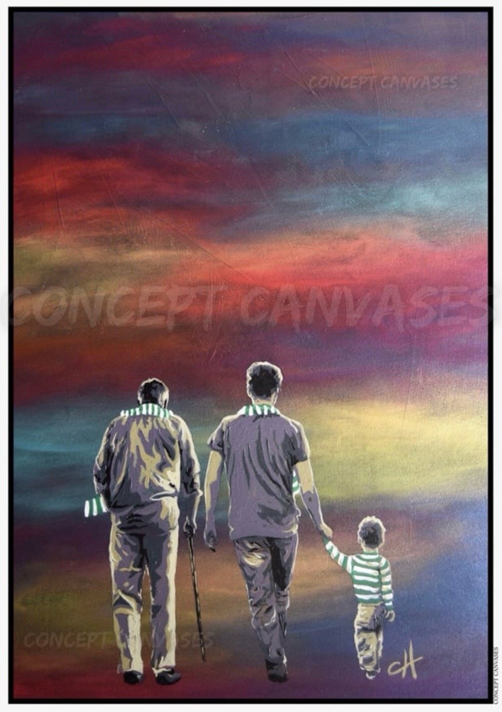 Image of ‘You’ll Never Walk Alone’ A4 Print Pack x3