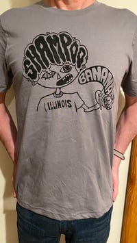 Image 2 of Shampoo-Banana T-shirt (Gray with Black Ink)