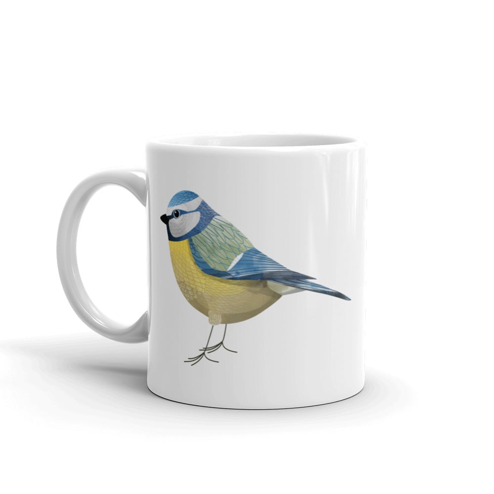Ceramic Mug: Blue Tit