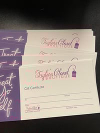 Gift Certificate