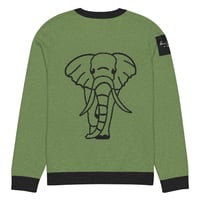 Image 12 of War-momma Knitted crew neck sweater copy copy