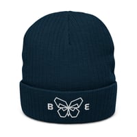 Image 1 of Recycled cuffed BttrFly beanie copy