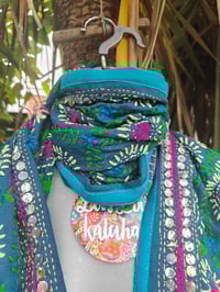 Image 2 of Thassos scarf -Teal
