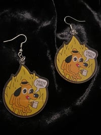 This Is Fine Earrings