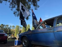 Image 3 of LYE COUNTY CUSTOMS FLAG