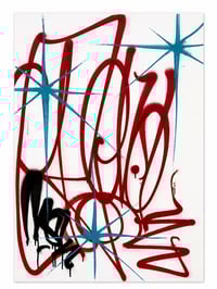 REVOK unique hand sprayed signature Poster 24x36 22