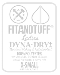 Image 3 of FITANDTUFF LADIES Athletic Tank