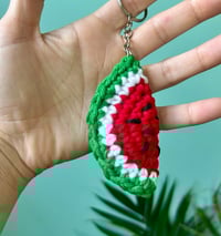 Image 2 of Sliced Fruit Keychains