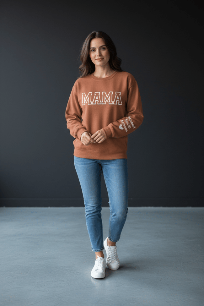 Mama & Her Babies - Crewneck Sweater