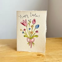 Easter Egg - Hand Painted Card