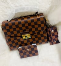 Image 2 of LOUIS V CHECKERBOARD BAG SET