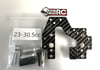 BoneHead RC Upgraded 23-30.5cc Carbon Fibre MCD Brake Plate Kit 