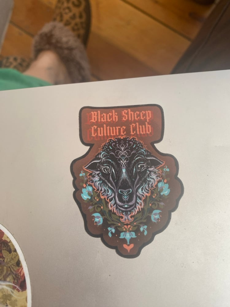 Image of Black Sheep Sticker