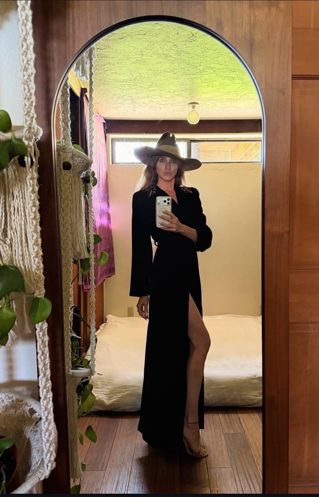 1940s old Hollywood silk rayon velvet regency black robe gown dress