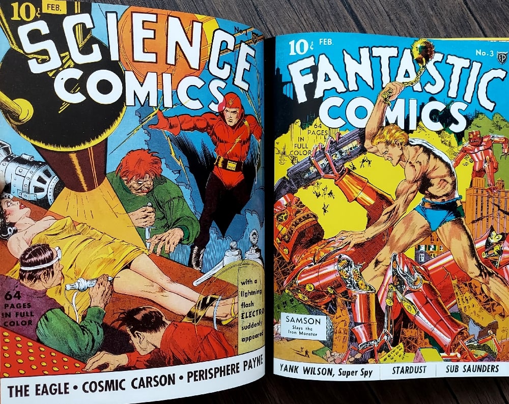 Action! Mystery! Thrills!: Comic Book Covers of the Golden Age 1933–1945, by Greg Sadowski