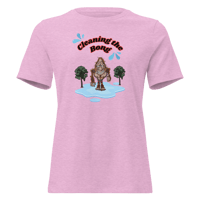 Image 4 of Cleaning The Bong Women's Relaxed T-Shirt