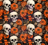 Fall Floral Skull