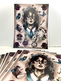 Image 2 of Alice In Madness, Limited Print 8.5” x 11”