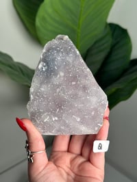 Image 17 of SMALL SELF STANDING COTTON CANDY APOPHYLITE CUT BASES -INDIA-