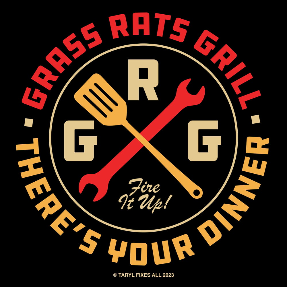 Grass Rats Grill Aprons! For Cooking or Working In!