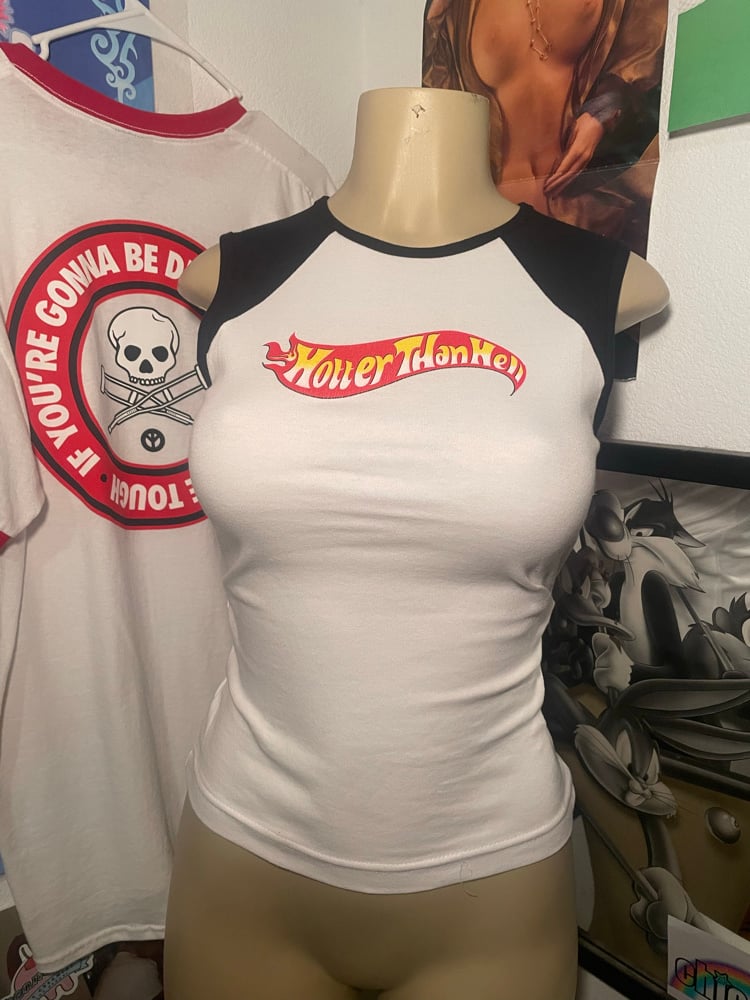 Image of HOTTER THAN HELL TEE - M 