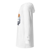 Image 2 of Faith Moves Mountains/ Hooded long-sleeve tee