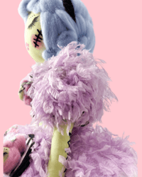 Image 4 of RESERVED FOR DEBBYE MEDIUM SPOOKY GIRL DOLL GALLERY 