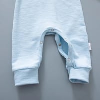 Image 9 of Boys Girls Ribbed Coloured Bear Romper