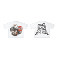 Hidden potential make peace not war graphic t-shirt 